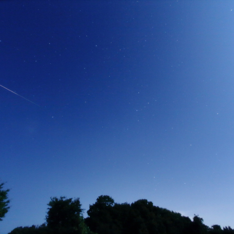 ペルセウス流星群　月灯が強敵すぎた＾＾