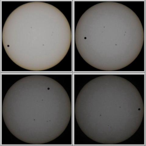 金星の太陽面通過