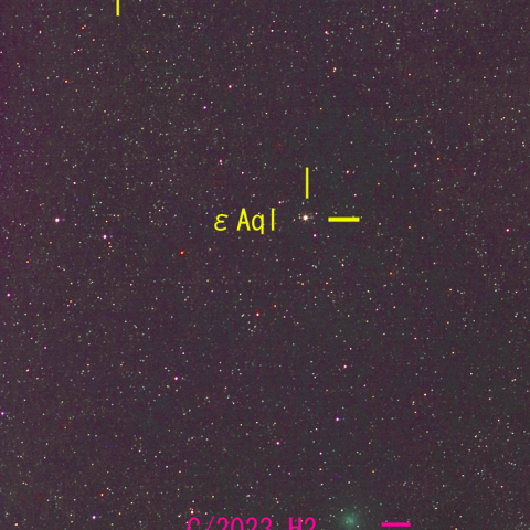レモン彗星（C/2023 H2）11月11日　200mm