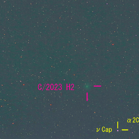 レモン彗星（C/2023 H2）11月15日　200mm