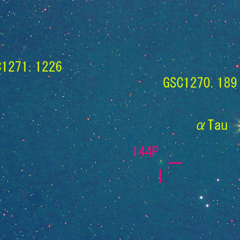 串田彗星 (144P) 2月12日　200mm