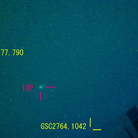 ポン・ブルックス彗星 (12P) 2月27日　300mm