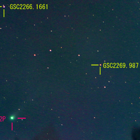 ポン・ブルックス彗星 (12P) 3月10日　400mm