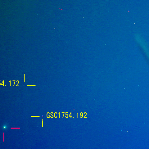 ポン・ブルックス彗星 (12P) 3月22日　400mm