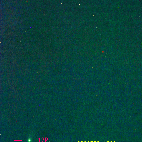 ポン・ブルックス彗星 (12P) 4月1日　300mm