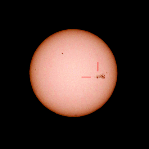 黒点群　5月10日