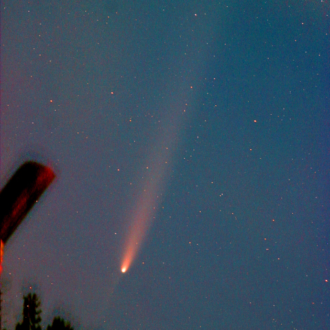 紫金山・アトラス彗星(C/2023 A3) 10月18日　200mm