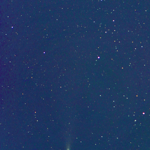 紫金山・アトラス彗星(C/2023 A3) 11月13日　400mm