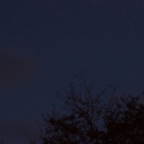 月と金星のランデブー