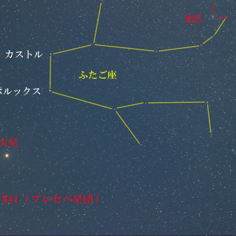 見上げてごらん都会の星を～ふたご座～