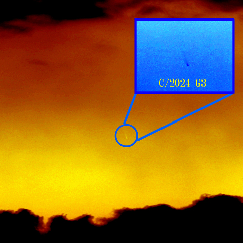 アトラス彗星(C/2024 G3) 1月15日　200mm