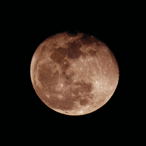 立待月(月齢 16.1)