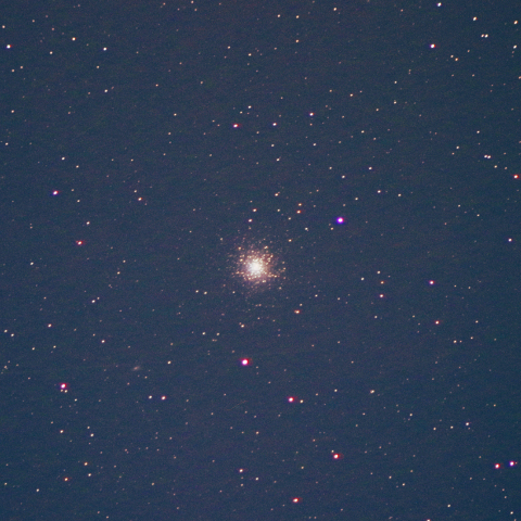   夜空は宝石箱(ヘルクレス座 M13) 400mm