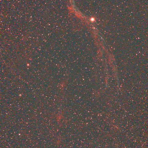 星空ページ S字暗黒星雲（へびつかい座） - 鹿児島の星空3