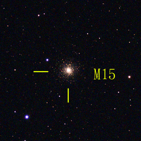 夜空は宝石箱(ペガスス座 M15) Seestar50