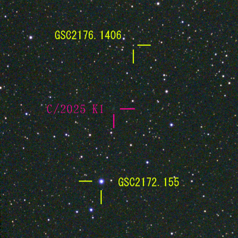 アトラス彗星(C/2025 K1) 7月23日 Seestar50