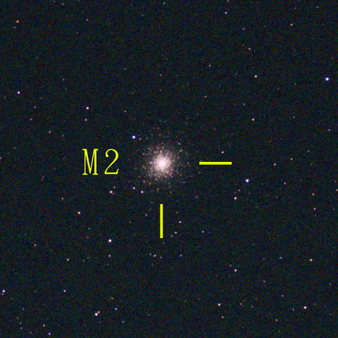 夜空は宝石箱(みずがめ座 M2) Seestar50