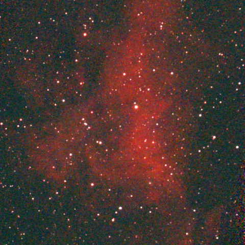 夜空は宝石箱(はくちょう座 IC1318A) Seestar50