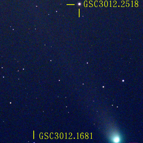 レモン彗星(C/2025 A6) 10月10日 Seestar50