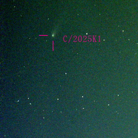 アトラス彗星(C/2025 K1) 10月24日 Seestar50