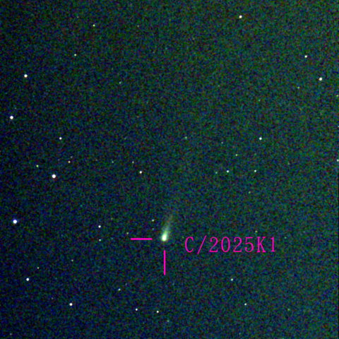 アトラス彗星(C/2025 K1) 10月30日 Seestar50