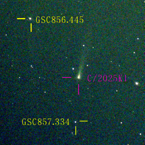 アトラス彗星(C/2025 K1) 11月4日 Seestar50