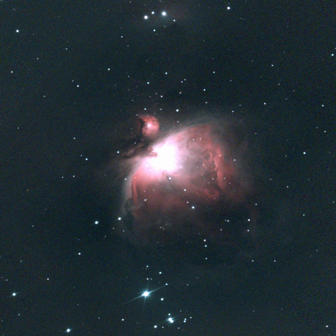 夜空は宝石箱(オリオン座大星雲 M42) Seestar50