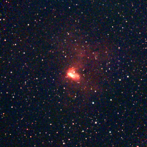 夜空は宝石箱(ペルセウス座 NGC1491) Seestar50