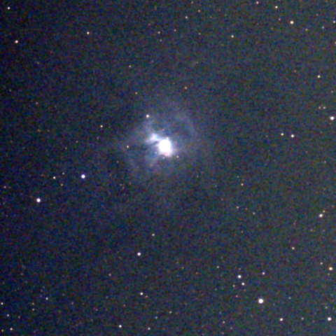 夜空は宝石箱(アイリス星雲 NGC7023) Seestar50