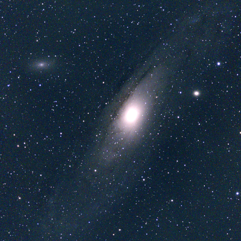 夜空は宝石箱(アンドロメダ座大銀河 M31) Seestar50