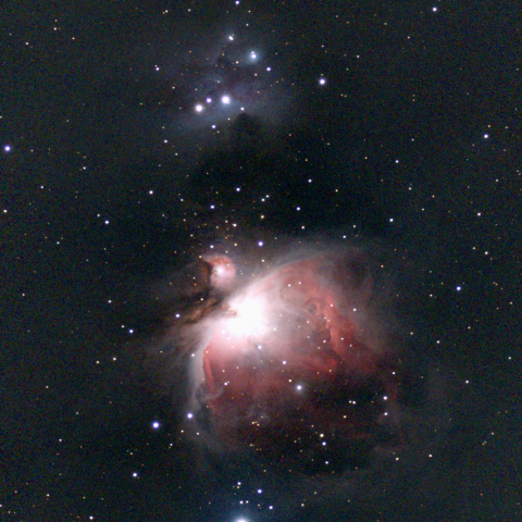 夜空は宝石箱(オリオン座大星雲 M42) Seestar50