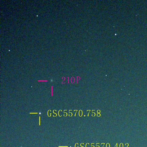 クリステンセン彗星(210P)11月30日 Seestar50