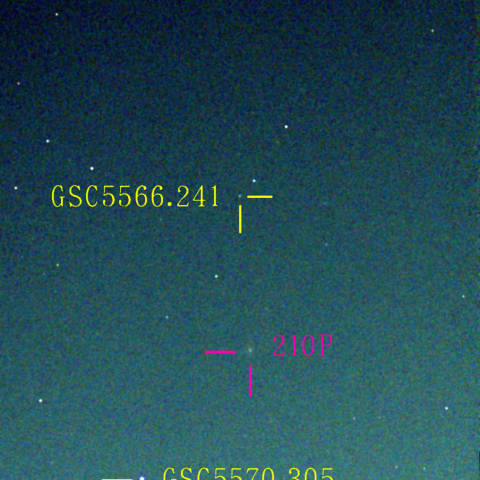 クリステンセン彗星(210P)12月2日 Seestar50