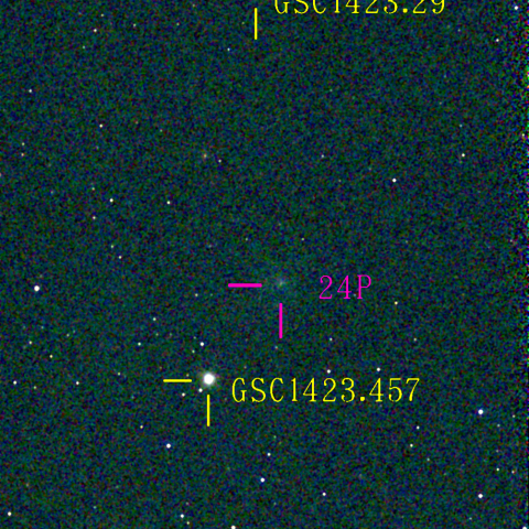 ショーマス彗星(24P)12月2日 Seestar50