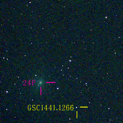 ショーマス彗星(24P)12月19日 Seestar50