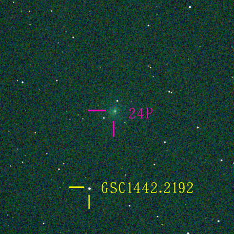 ショーマス彗星(24P)12月23日 Seestar50