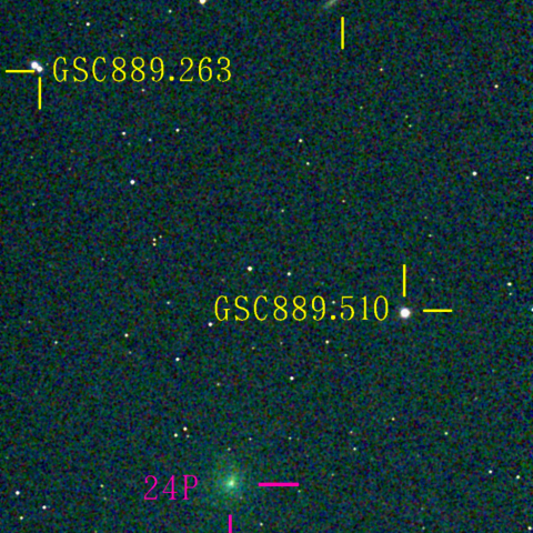 ショーマス彗星(24P)1月4日 Seestar50