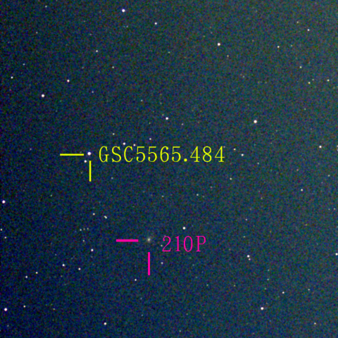 クリステンセン彗星(210P)12月19日 Seestar50