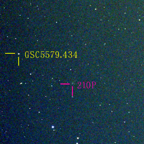 クリステンセン彗星(210P)12月27日 Seestar50