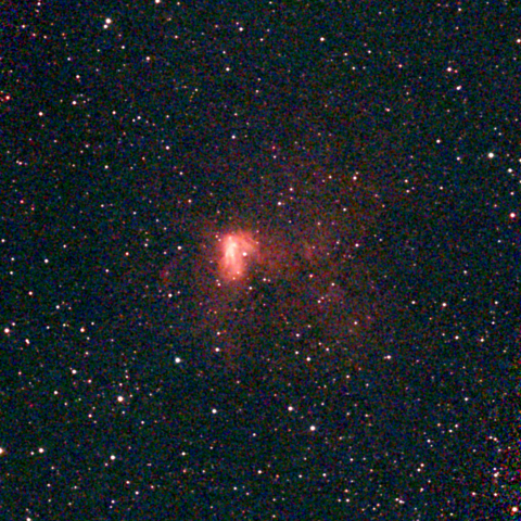 夜空は宝石箱(ペルセウス座 NGC1491) Seestar50