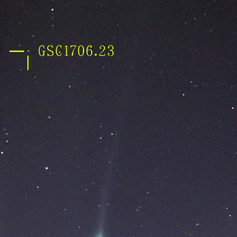パンスターズ彗星(C/2025R3) 4月‎6日 Seestar50