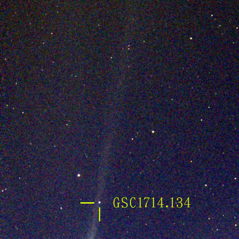 パンスターズ彗星(C/2025R3) 4月‎8日 Seestar50