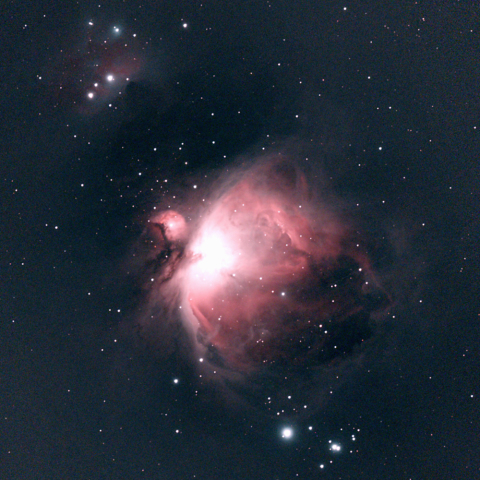 夜空は宝石箱(オリオン座大星雲 M42) Seestar50