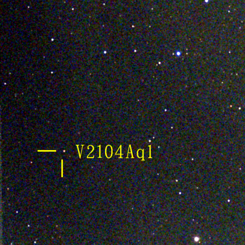 わし座 新星(V2104Aql) 7月9日 Seestar50