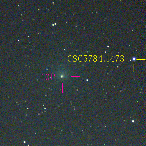 テンペル彗星(10P) 7月10日 Seestar50