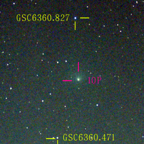 テンペル彗星(10P) 7月14日 Seestar50