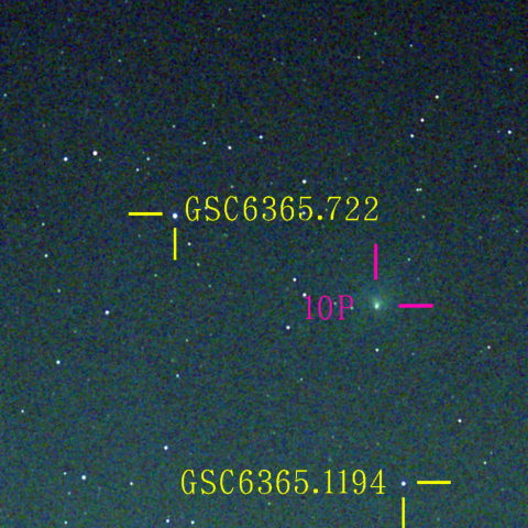 テンペル彗星(10P) 7月18日 Seestar50