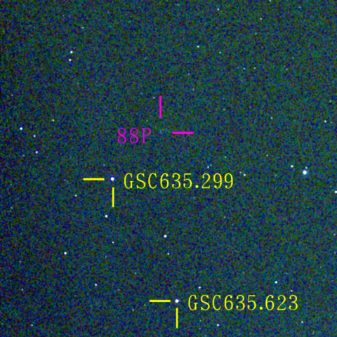 ハウエル彗星(88P) 7月16日 Seestar50