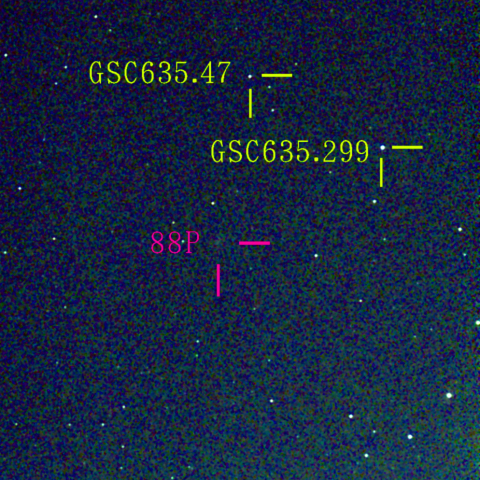 ハウエル彗星(88P) 7月17日 Seestar50