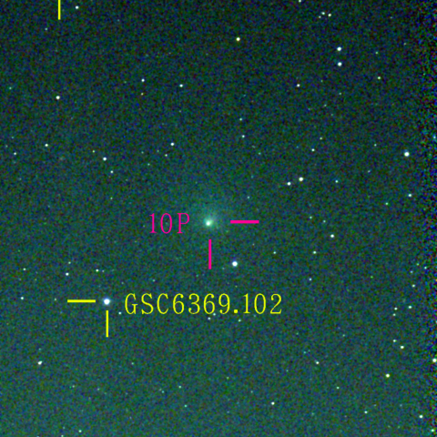 テンペル彗星(10P) 7月21日 Seestar50